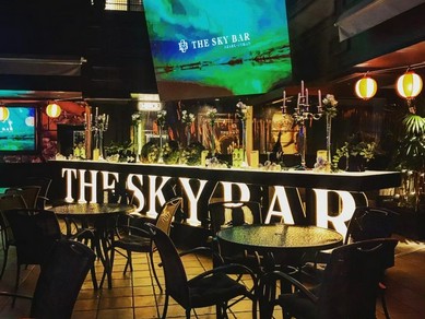 テラス席がある