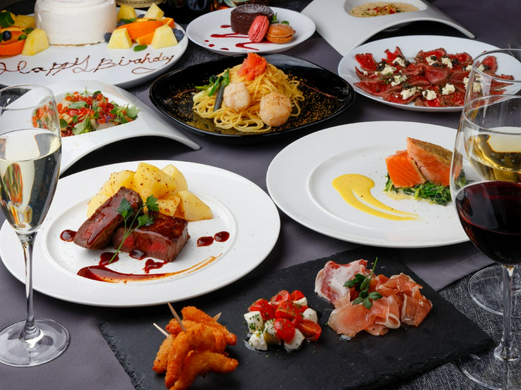 新鮮な魚介やブランド肉。厳選素材を使用した本格イタリアン