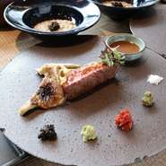 1週間前までのご予約で承っております

※こちらのコースは個室ご利用できません
※当店では、お客様一人ひとりとの時間を大切にし、新鮮な食材をご提供するため、以下の通りキャンセルポリシーを設けております
・当日キャンセル・無断キャンセル：コース料金の100% （お席のみ予約の場合は、一律2,000円）
※ディナーは（月・水・木）は前日までの完全予約制
（金・土・日・祝）は当日でも可能