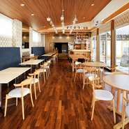 ライブ感も満喫できるパーティースペース