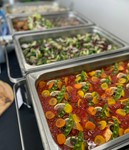 オフィス、イベントなど 大切なお集まりの場にパーティーフードをお届け
会場準備から配膳、後片付けまで全てお任せください。
ご予算、ご希望に合わせたプランをご提案します。
※最低注文金額20万円より