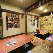 《完全個室》少人数向け個室◎プライベート空間でゆったりお食事