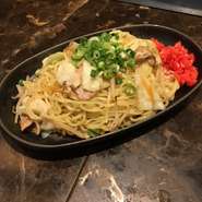 ・豚焼きソバ
・イカ焼きソバ
・エビ焼きソバ