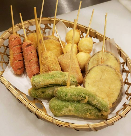 串揚げ盛り合わせ