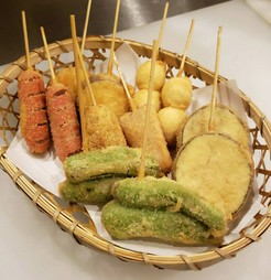 串揚げ盛り合わせ