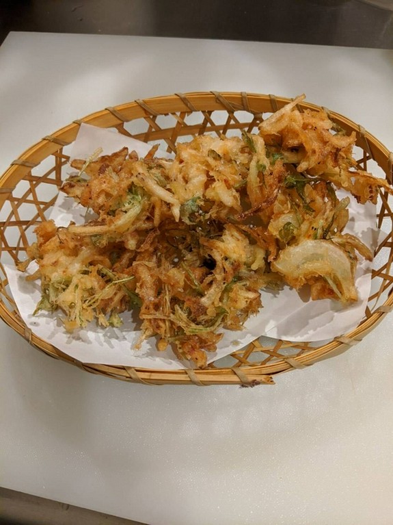 小エビのかき揚げ