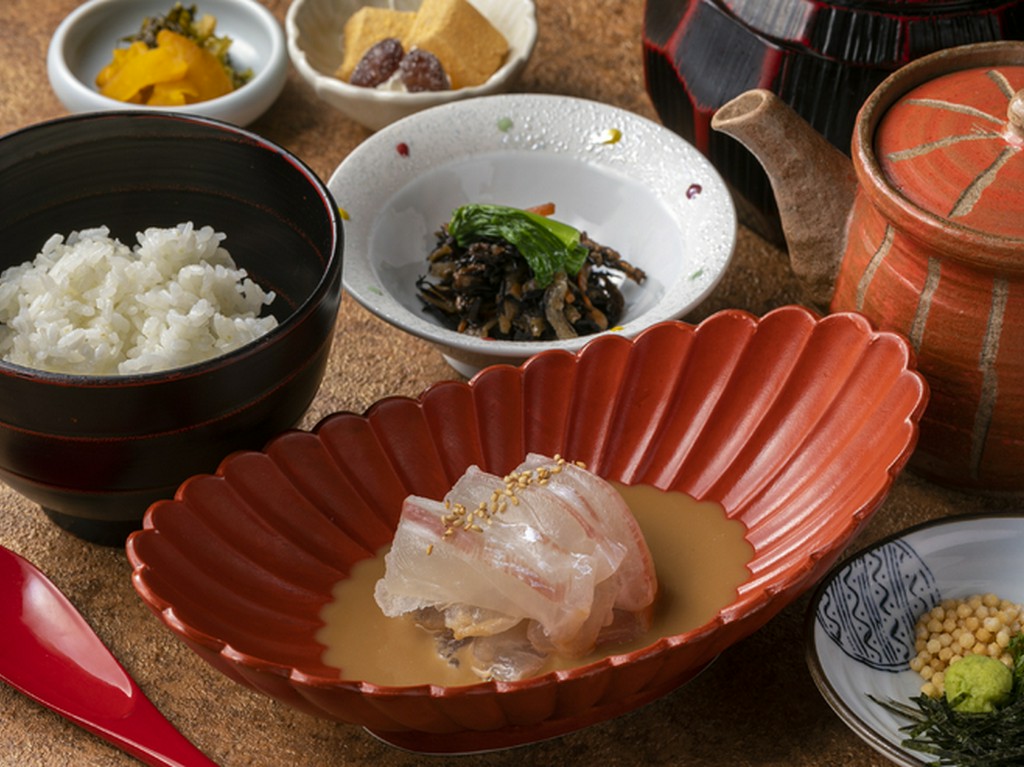 天草鯛の茶漬けご膳