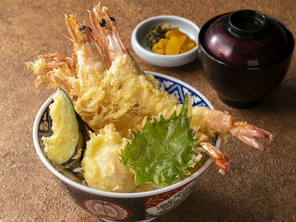 「車海老天丼」