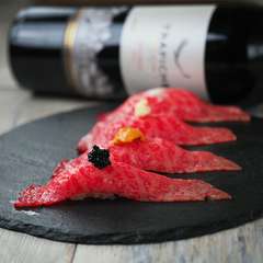 ＜A5＞仙台牛の炙り肉寿司4貫盛り