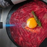 ＜A5＞仙台牛の炙り肉寿司4貫盛り