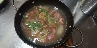 佐賀牛すじと大根煮