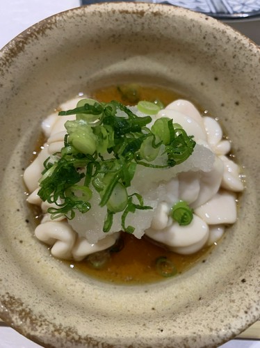 白子ポン酢