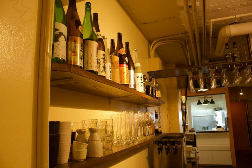 当店名物八寸にも合う日本酒等充実!