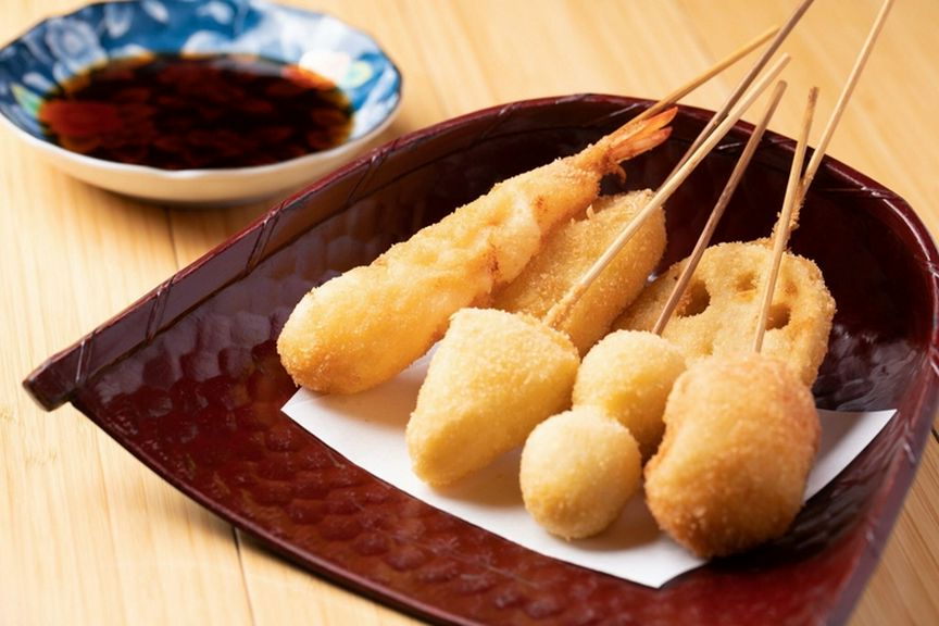 串カツおまかせ5本盛