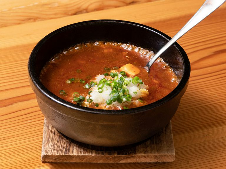 本格麻婆を熱々で！『石焼麻婆豆腐』