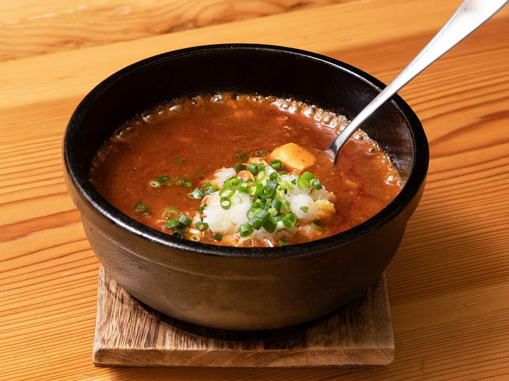本格麻婆を熱々で！『石焼麻婆豆腐』