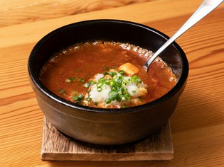 本格麻婆を熱々で！『石焼麻婆豆腐』