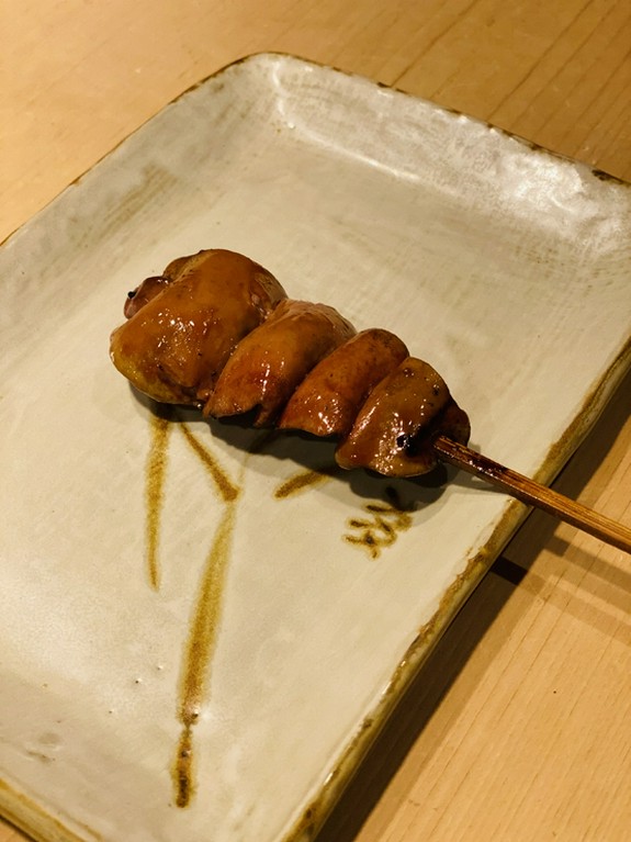 ふっくらと焼きあがる、濃厚な美味を満喫『血肝』