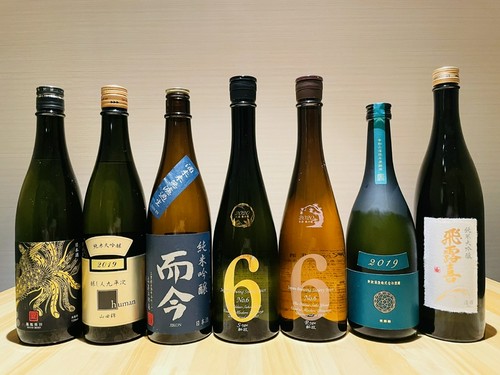 多彩な日本酒ラインナップ
