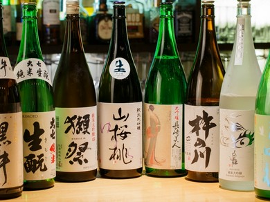 訪れる度に見つかる美酒との出合い。厳選されたこだわりの銘柄