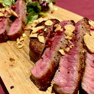 噛む程に、肉の旨味がジュワ~っと広がる抜群のおいしさ