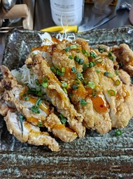 食べ応え抜群『若鶏のジューシー揚げ』