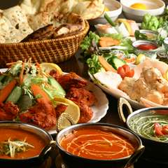 『Bコース』ネパールチキンBBQ満喫コース