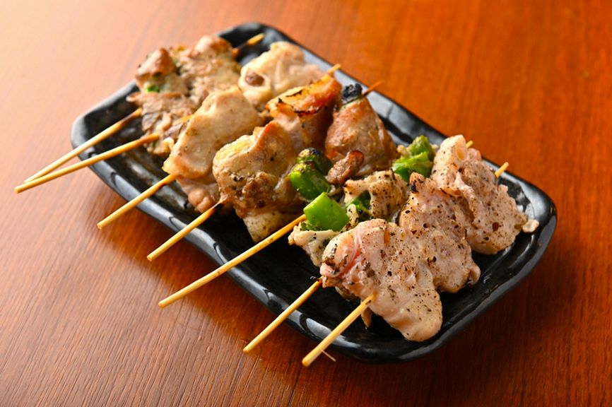 こだわりの焼き鳥食べ放題