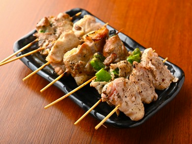 こだわりの焼き鳥食べ放題