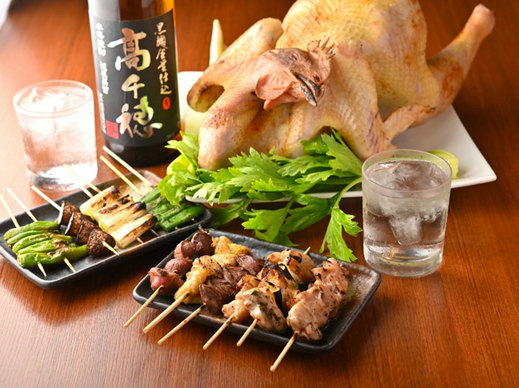渋谷の個室居酒屋でこだわりの焼き鳥が食べ放題！