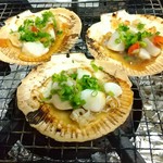  ホタテ貝醤油焼き