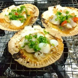  ホタテ貝醤油焼き