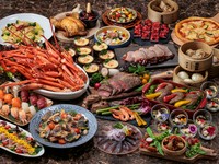 前日までの予約＆蟹・寿司なしをお選びいただくことで9,570円→6,000円に！季節のお料理を飲み放題付で