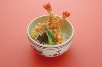 天丼　味噌汁／漬物付