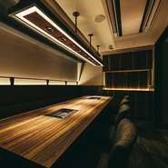 コース料理、個室ご用意しております。