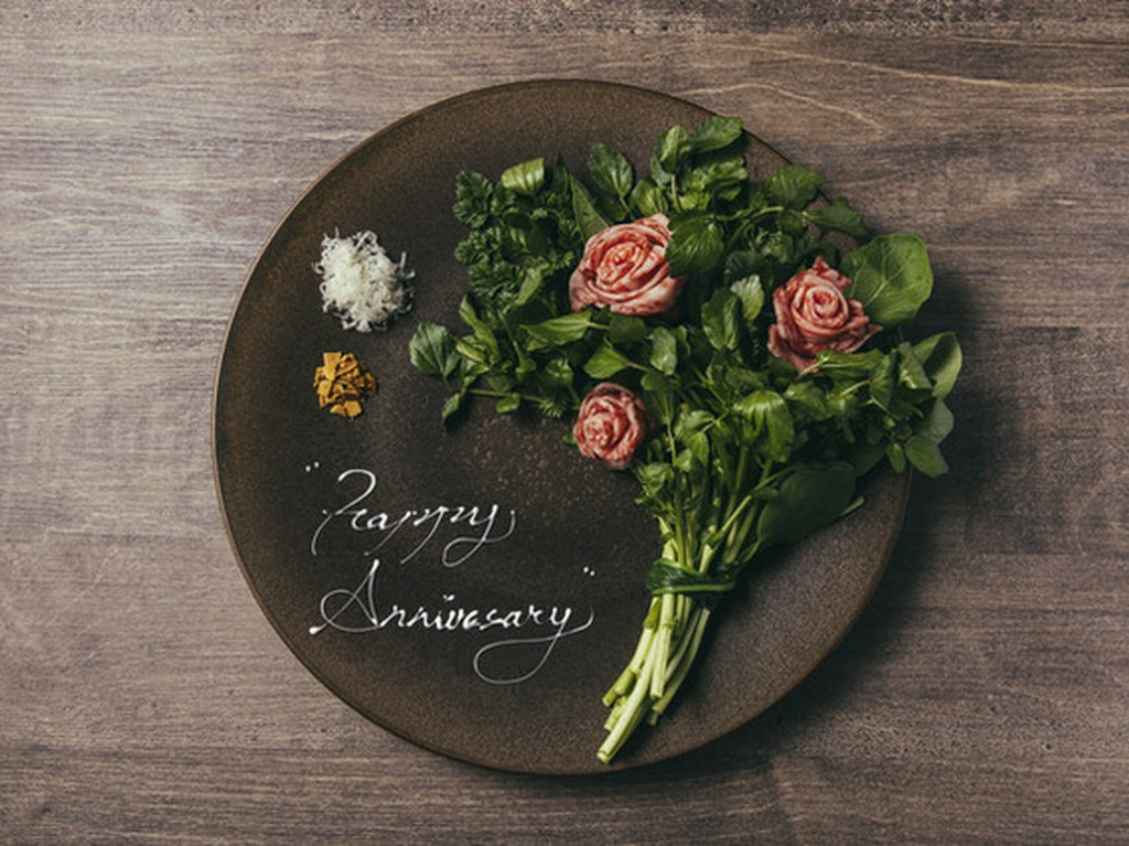 Bouquet de carpaccio