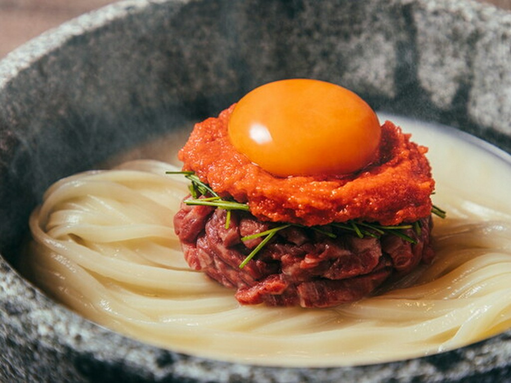 石焼コムタン明太子うどん