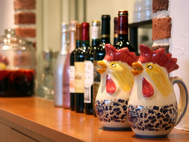 食器・内装にこだわっている