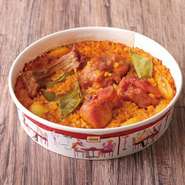 東京パエリアコンクール１位、国際パエリアコンクールで入賞したパエリアと同じレシピで調理しています。