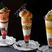 専属のパティシエが作る当店自慢の一品
