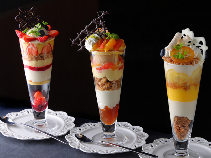☆Menu spesial yang wajib dicoba untuk pecinta mode dan pecinta makanan penutup☆ Parfait andalan kami (pilihan makanan penutup) untuk 1 orang atau lebih