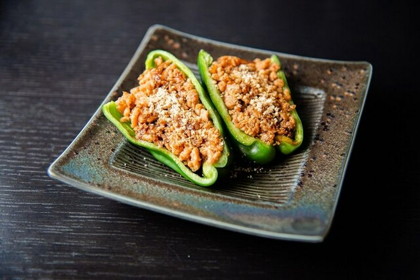 ピーマンの肉詰め 2ヶ