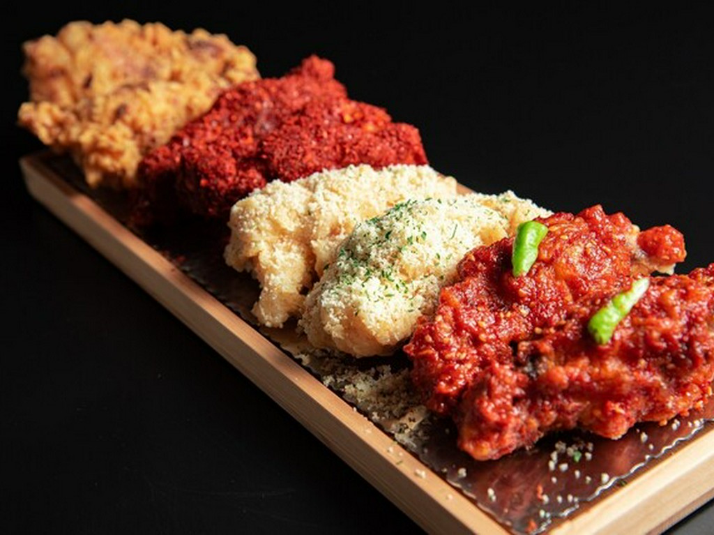 フライドチキン全種盛りセット　大