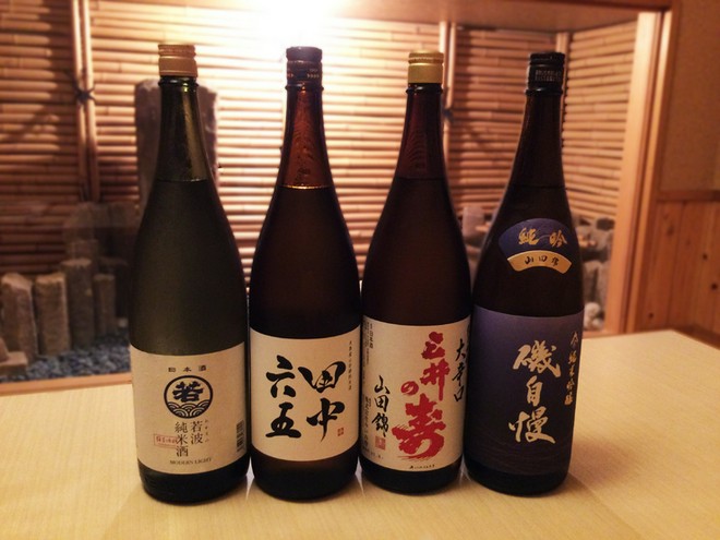 日本酒にこだわっている
