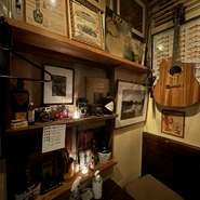 テーブル１番の内装　雰囲気