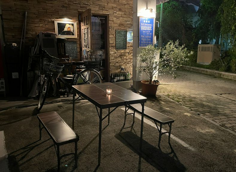 外観写真 オープンエアー 飲食　バーキュー可能