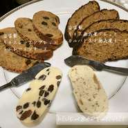 自家製パンand チーズ　無花果とレーズン