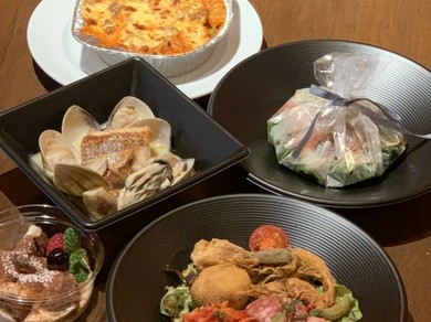 多彩な料理を楽しめるコース料理をご用意