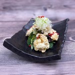 柚子胡椒とマヨネーズを合わせた大人なソース仕立て!