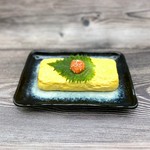 博多かねふくの明太子を出汁巻きで包みました